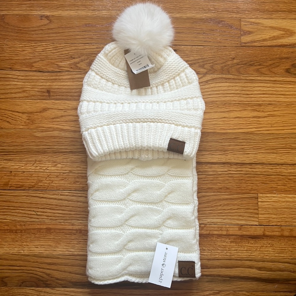 CC Matching Hat and Scarf